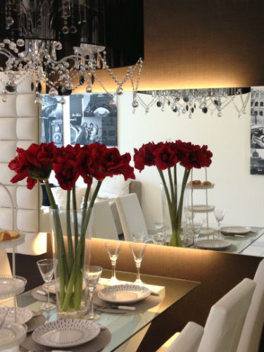 Mirror Wall in Living Room