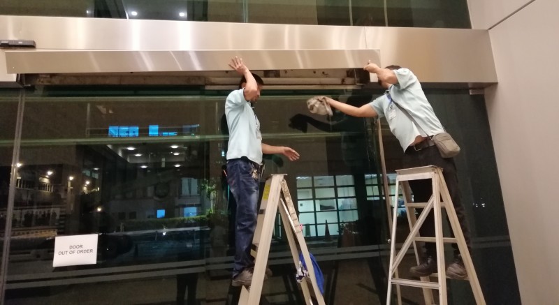 maintenance of rolling mechanism