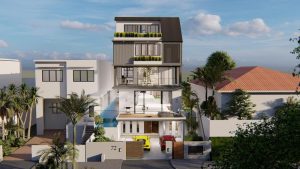 Glazing work in a bungalow