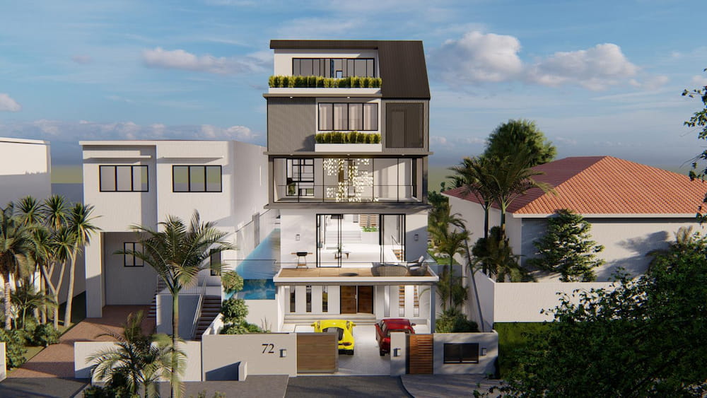 Glazing work in a bungalow