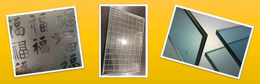 three types of glass