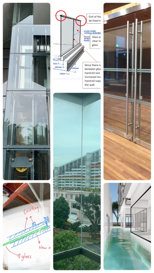 Glazing work by house of glass in Singapore