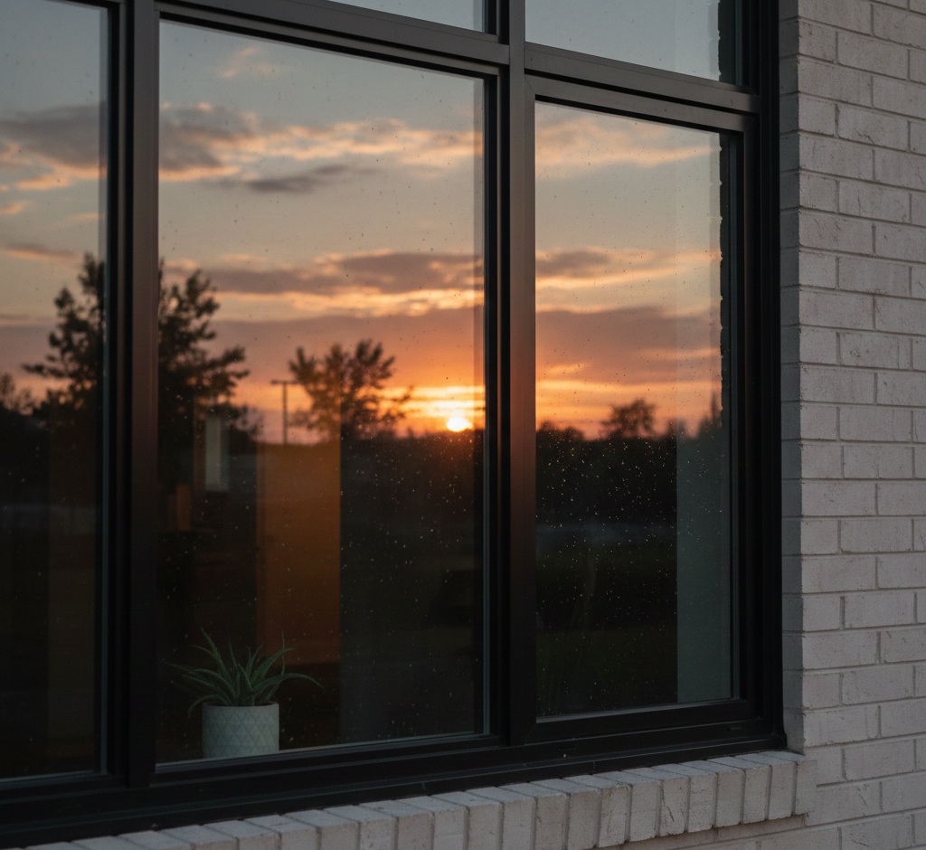 Tinted House Window
