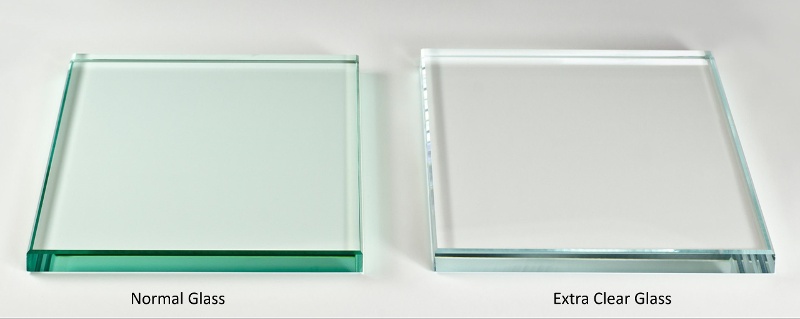 difference between normal and extra clear glass