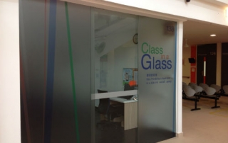 Glass Room giving a classy look